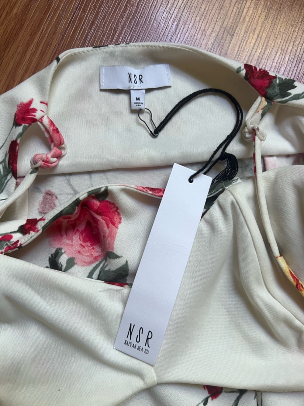 NWT Elegant Floral Mermaid Midi Dress - Picture 5 of 15